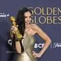 Demi Moore, winner of the Female Actor in a Motion Picture Musical or Comedy Award for The Substance appears backstage during the 82nd annual Golden Globe Awards at the Beverly Hilton Hotel in Beverly Hills, California on Sunday, January 5, 2025. PUBLICATIONxINxGERxSUIxAUTxHUNxONLY LAP20250105470 JIMxRUYMEN