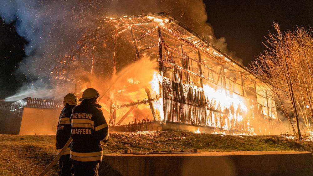 Bei den Bränden im Wechselgebiet entstanden 200.000 bzw. 430.000 Euro Schaden