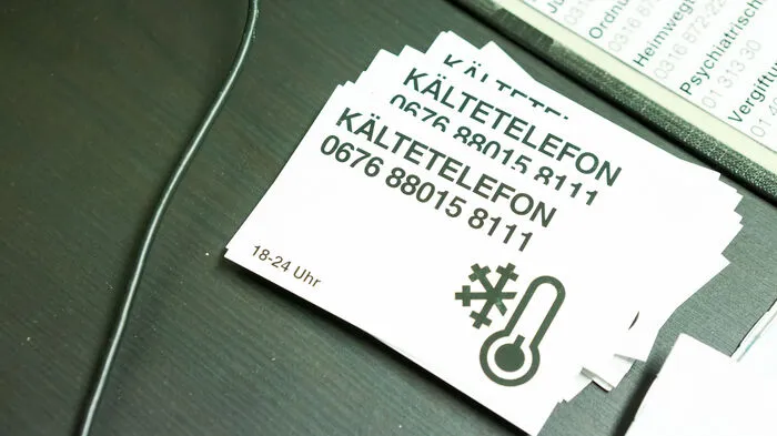 Das Kältetelefon der Caritas und die Winternotschlafstelle gibt es seit zehn Jahren