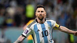 Lionel Messi führte sein Team mit einem Tor im Spiel ins Achtelfinale