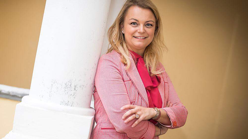 Junge-Wirtschaft-Bundesvorsitzende Christiane Holzinger