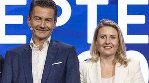 ORF-Generaldirektor Roland Weißmann und Ministerin Susanne Raab.