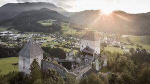 Seit jeher Austragungsort des Festivals St. Gallen: Die Burg Gallenstein