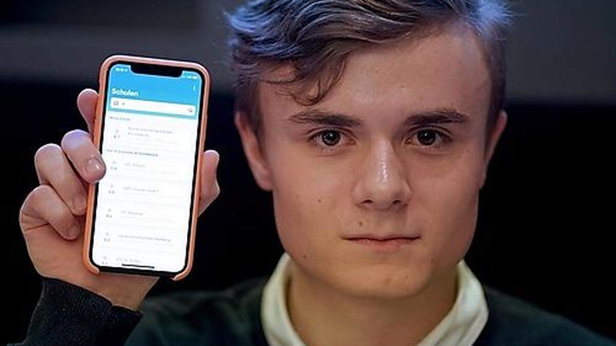 Benjamin Hadrigan, Gründer der App &quot;Lernsieg&quot;