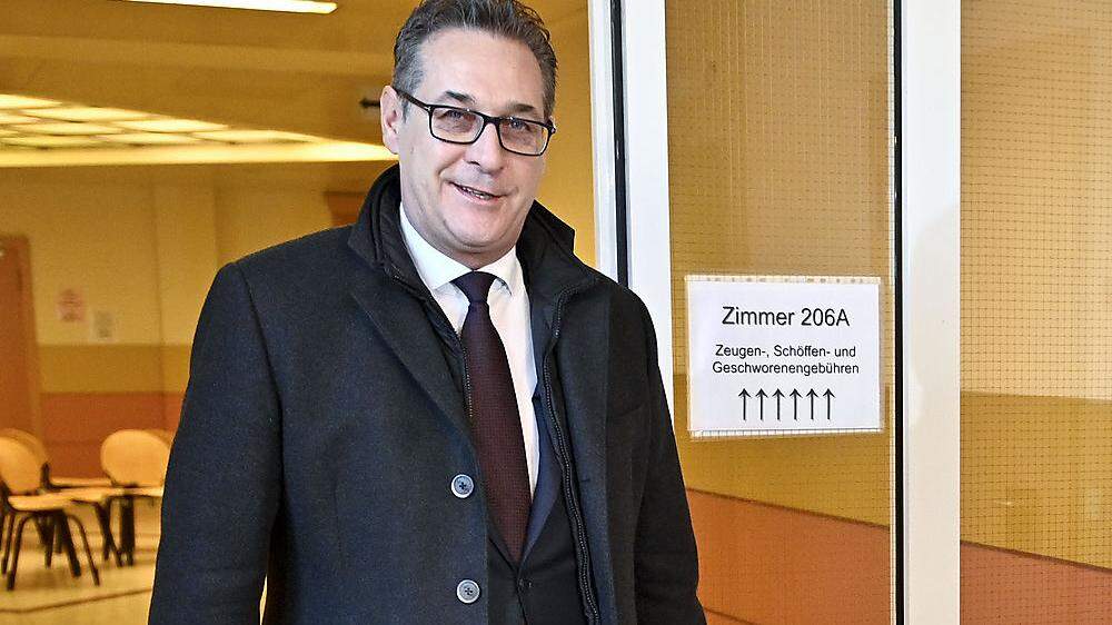 Ex-Vizekanzler Heinz- Christian Strache. 