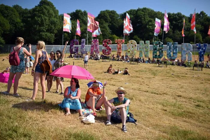 Mittwoch war der Anreisetag und laut Wetterbericht wird es eines der heißesten Festivals der letzten Jahre.