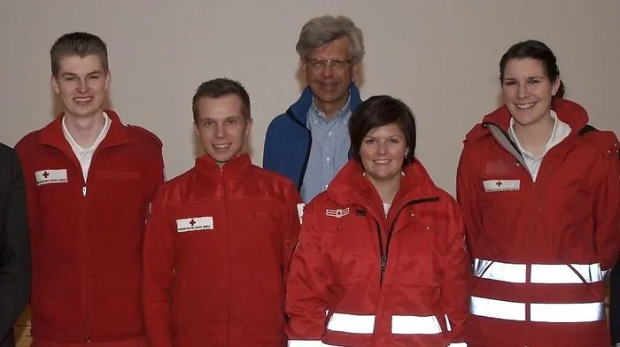 Jan Gasser, Rene Kilzer, Werner Kerschbaum, Anna Ladstätter und Marie-Christin Berger