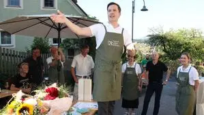 Michael Rössl freute sich über viel Besuch