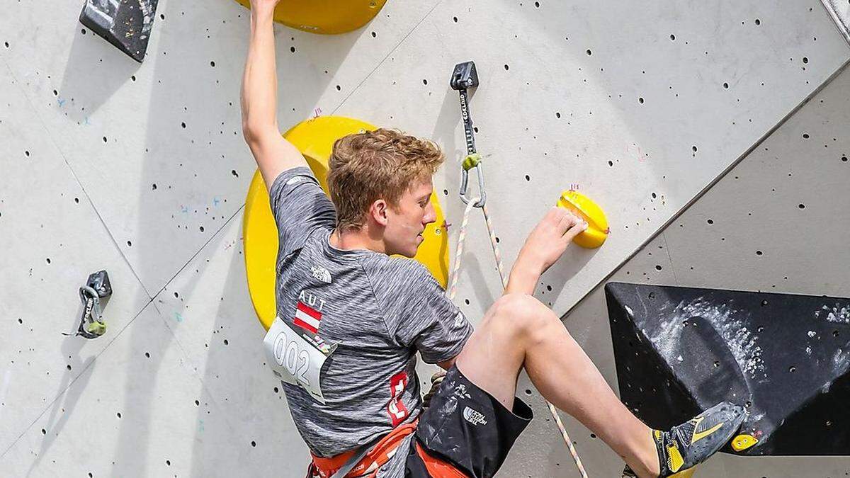 Maximilian Lenz trainiert fünf bis sechs Mal pro Woche