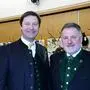 Landesjägermeister Franz Mayr-Melnhof-Saurau und Bezirksjägermeister Johann Hansbauer