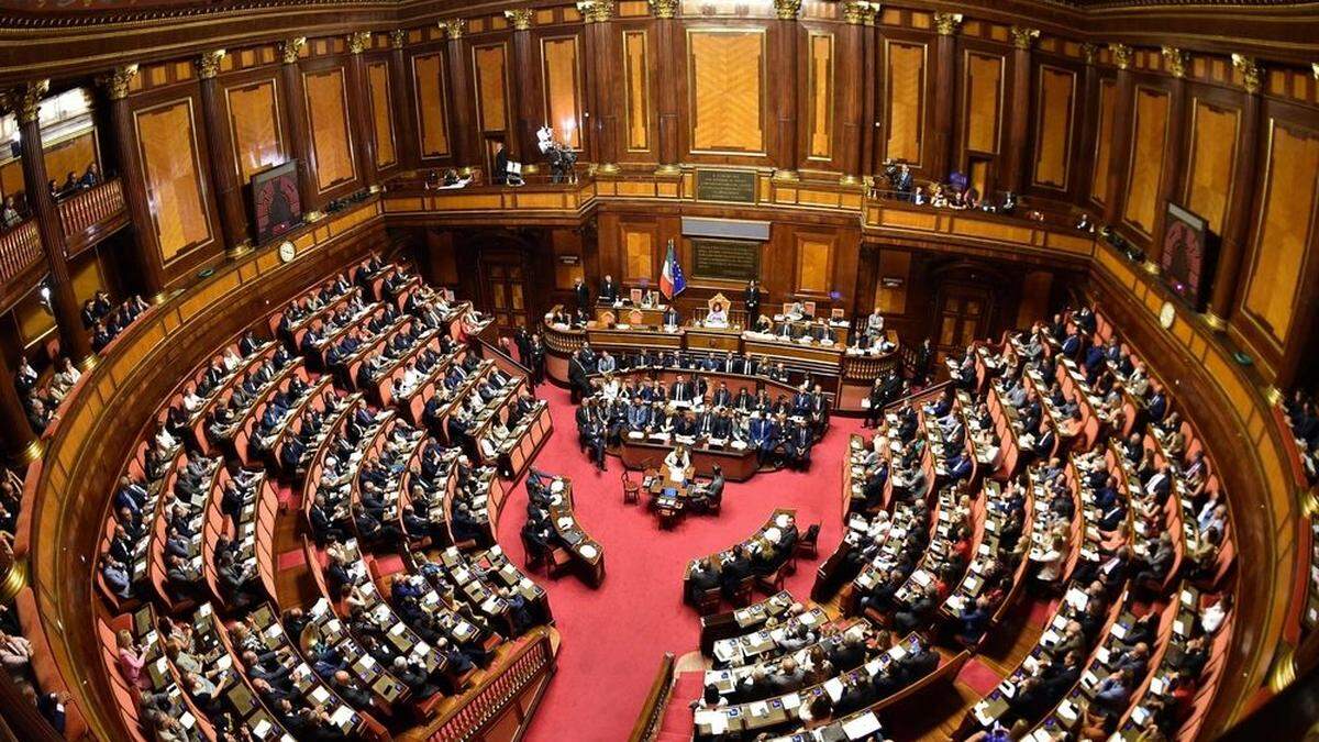 Über die Verschlankung des italienischen Parlaments wurde jahrelang debattiert