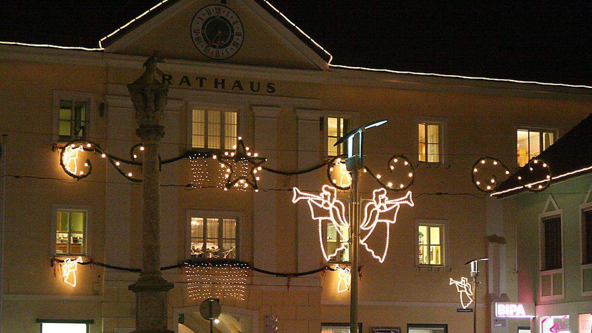 Schöne Bescherung: Unbekannte Täter suchten das Völkermarkter Rathaus in heim