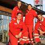 Die Sanitäter des Roten Kreuzes suchen weitere Kollegen