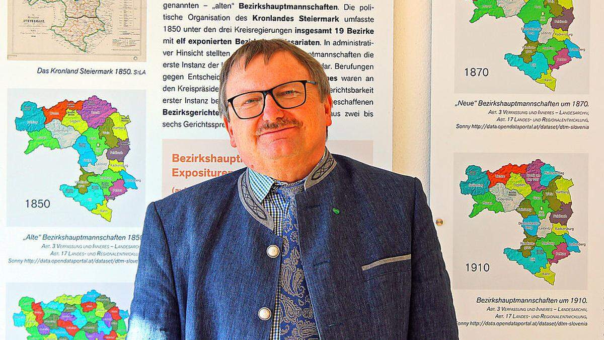 Seit Juli 2020 ist Christian Sulzbacher Bezirkshauptmann von Liezen