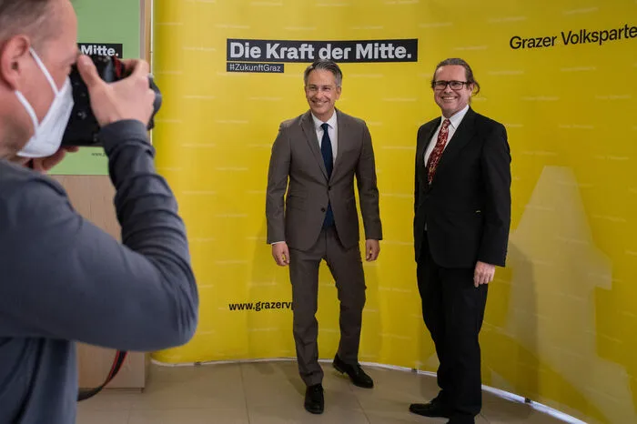 Auch Bildungsminister Martin Polaschek, selbst Grazer, war beim ÖVP-Parteitag dabei.