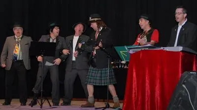 Die "Liederlichen" gaben wieder einen humorvollen Beweis für ihr Gesangstalente