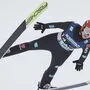 Skifliegende Frau 