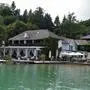 kropfitschbad, Seebilder, Krumpendorf, Gedeckter Tisch am See