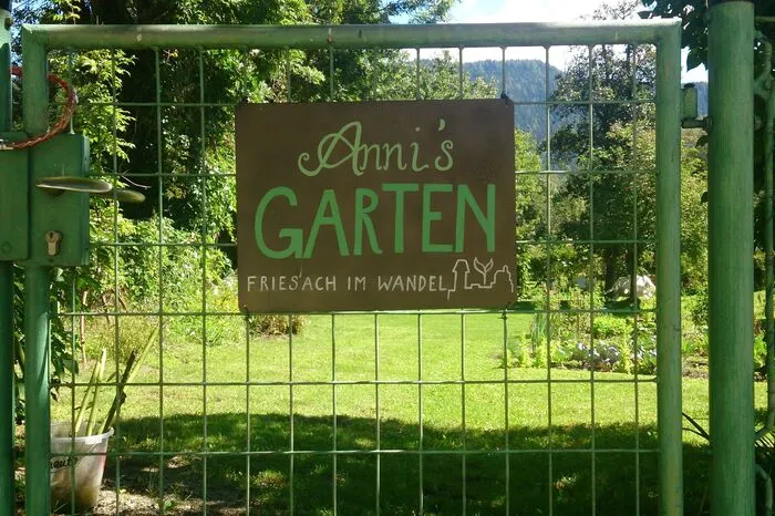 Man glaubt an Gemeinschaftlichkeit, ob das nun allgemein nutzbare Gärten sind...