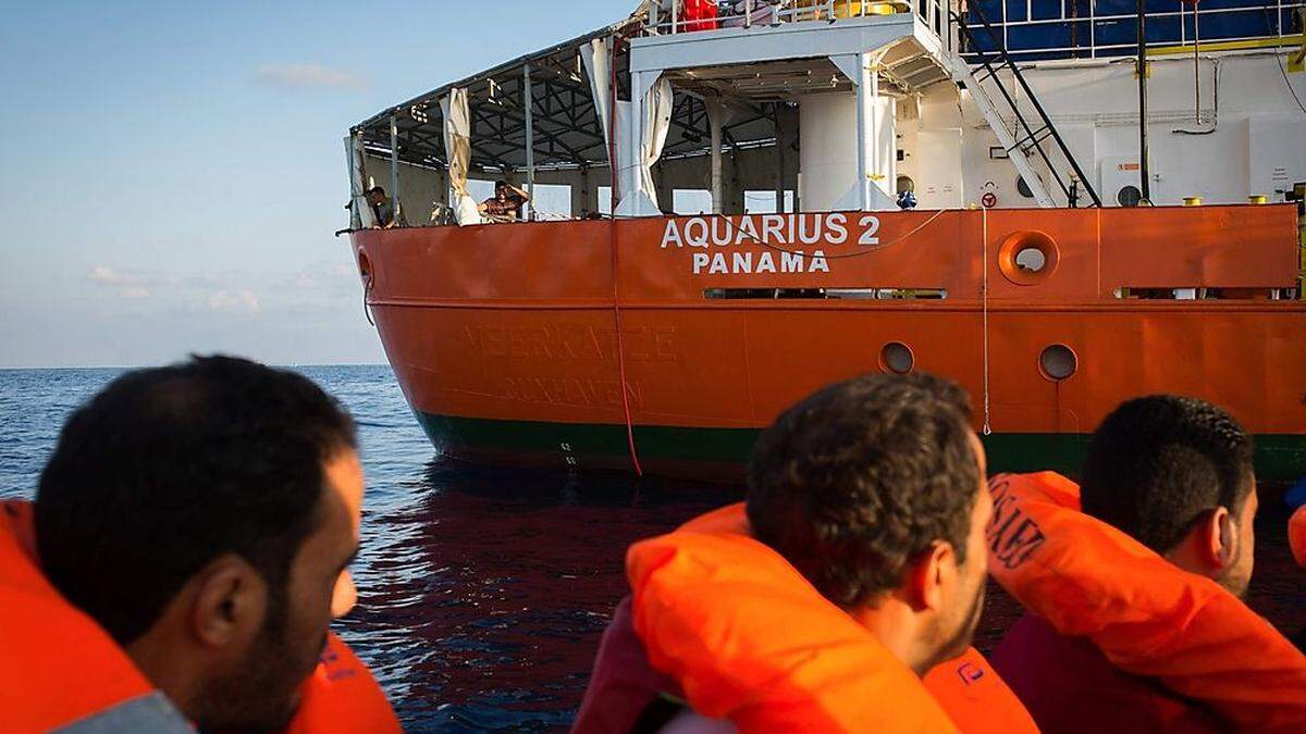 Die Aquarius im Einsatz