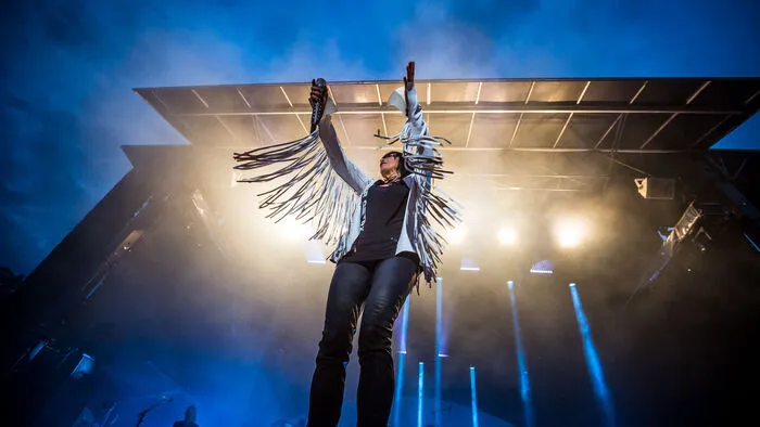 Rund 5000 Fans ließen sich das Konzert im Rahmen der „Nichts Versäumt Tour 2018“ auf der Schlosswiese nicht entgehen.