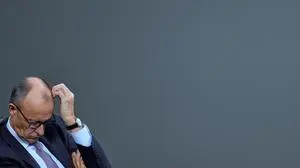 Angst vor der eigenen Schneid: Der deutsche Kanzler Friedrich Merz