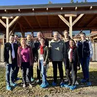 Die Funktionäre der steirischen Landwirtschaftskammer besuchten den Bauernhof der Familie Lanner in Trofaiach