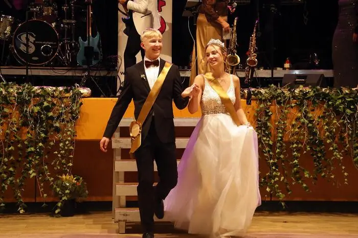 Zum Ballkönig wurde Johannes Nestelberger gekürt, zur Ballkönigin Helena Nutz