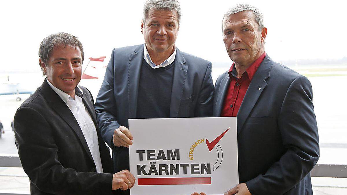 Klocker, Köfer und Prasch präsentierten Anfang Dezember das "Team Kärnten"