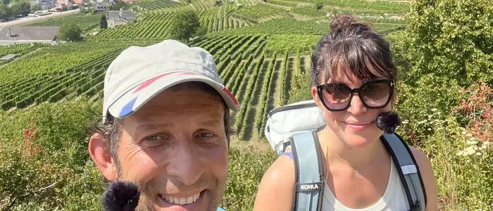 Vea Kaiser wanderte mit Tom Walek in der Wachau | Vea Kaiser wanderte mit Tom Walek in der Wachau
