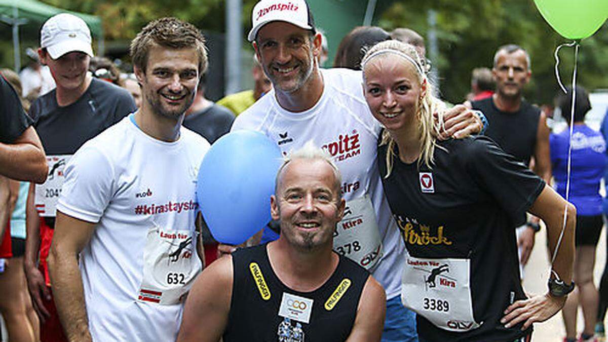 Judoka Ludwig Paischer, Ex-Biathlet Christoph Sumann, Synchronschwimmerin Nadine Brandl und Paralympics-Sieger Thomas Geierspichler waren auch dabei