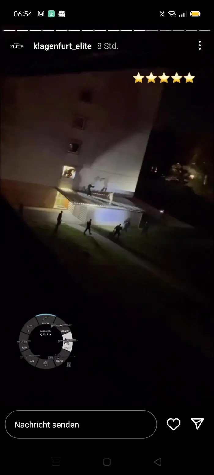 Großeinsatz in Feschnig