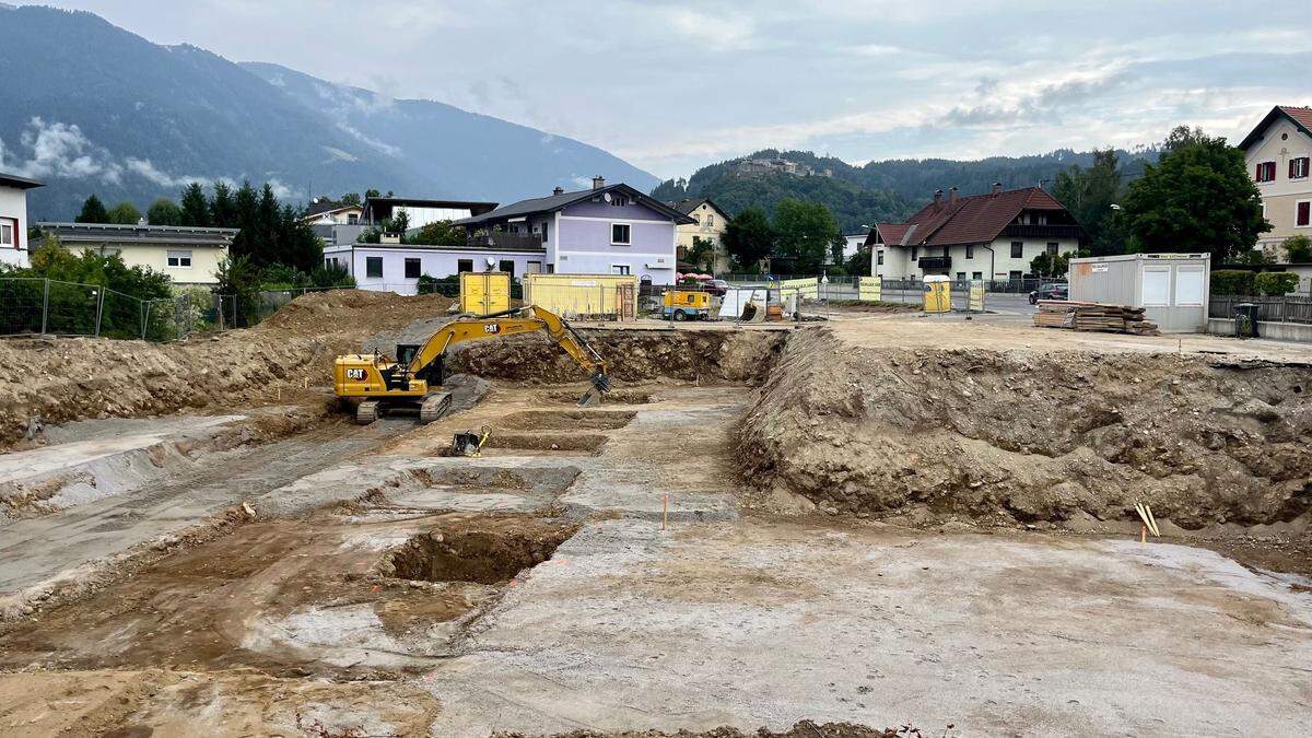 Die aktuelle Baustelle in Landskron