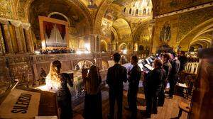 Aufführung von „Stabat“ von Lisa Streich in der Markus-Basilika 