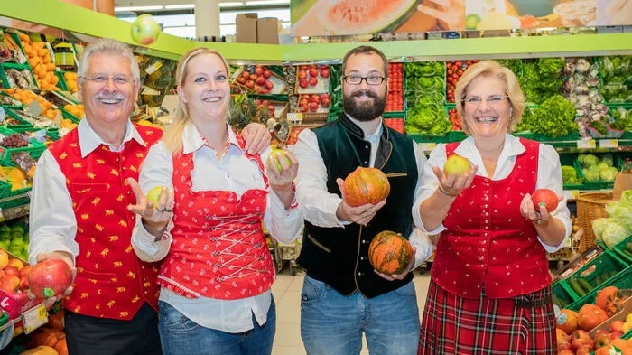 Im Geschäft von Helmut, Julia, Andreas und Jutta Zluga-Wurmitzer wird Wert auf frische und regionale Produkte gelegt