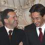 Archivbild aus dem Jahr 2002: Ex-Finanzminister Karl-Heinz Grasser, aber auch Ex-Innenminister Ernst Strasser landeten später vor Gericht