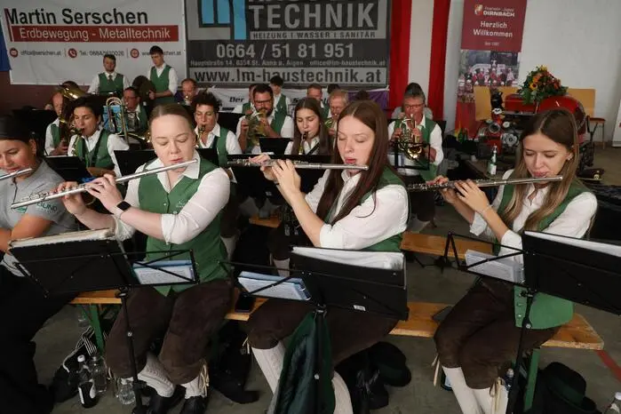 Den Festakt umrahmte die Musikkapelle Straden 