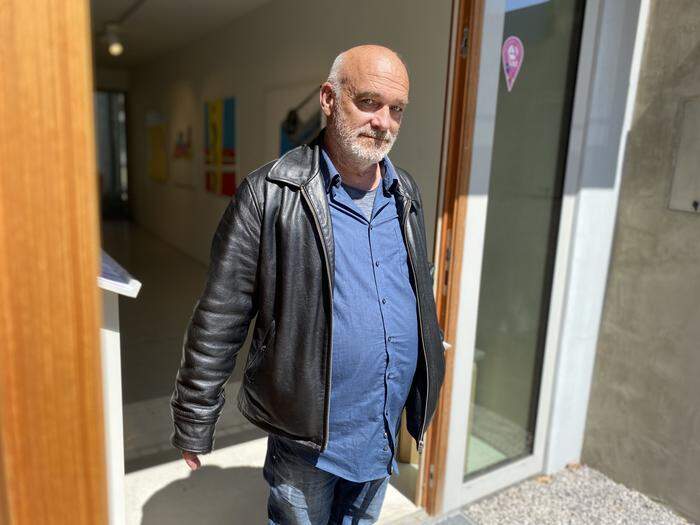 Rudolf Ingruber ist Standortleiter und Gesicht der Kunstwerkstatt in Lienz