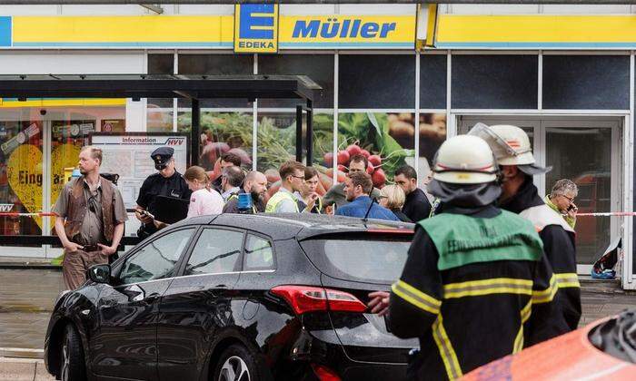 In diesem Markt ereignete sich der Angriff. 