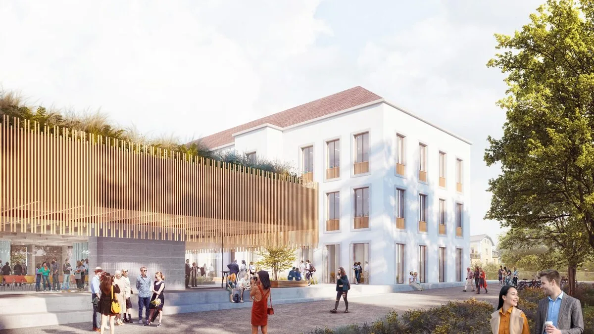 So wird die neue FH in der Kapfenberger Innenstadt aussehen