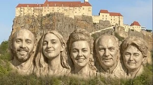 Die Familie Zotter ziert die Riegersburg 