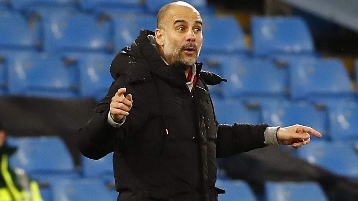 Pep Guardiola muss sich etwas einfallen lassen