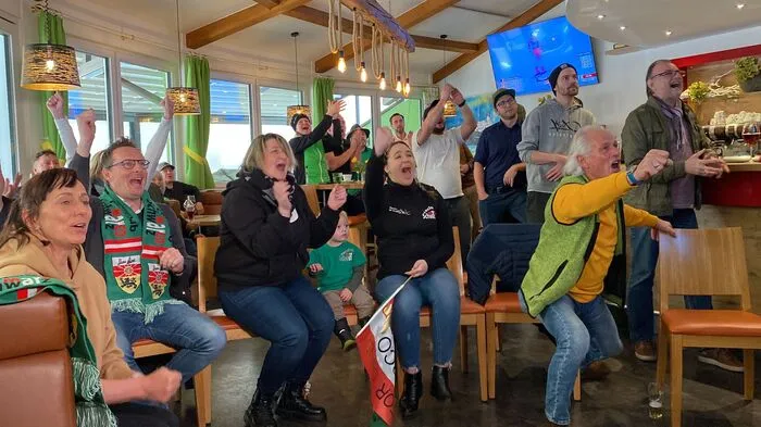 Gleich nach dem Super-G war der Jubel groß