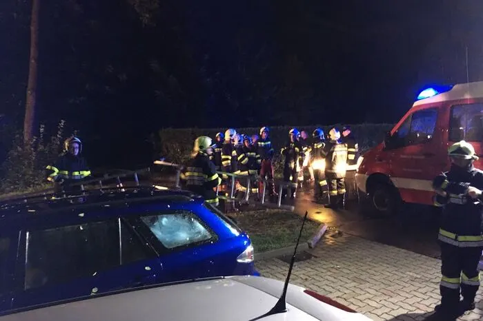 Die Einsätze bestanden darin, umgestürzte Bäume von Straßen zu räumen.