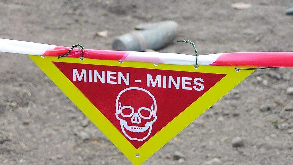 Minen  | In Bosnien liegen noch über 171.000 Minen 