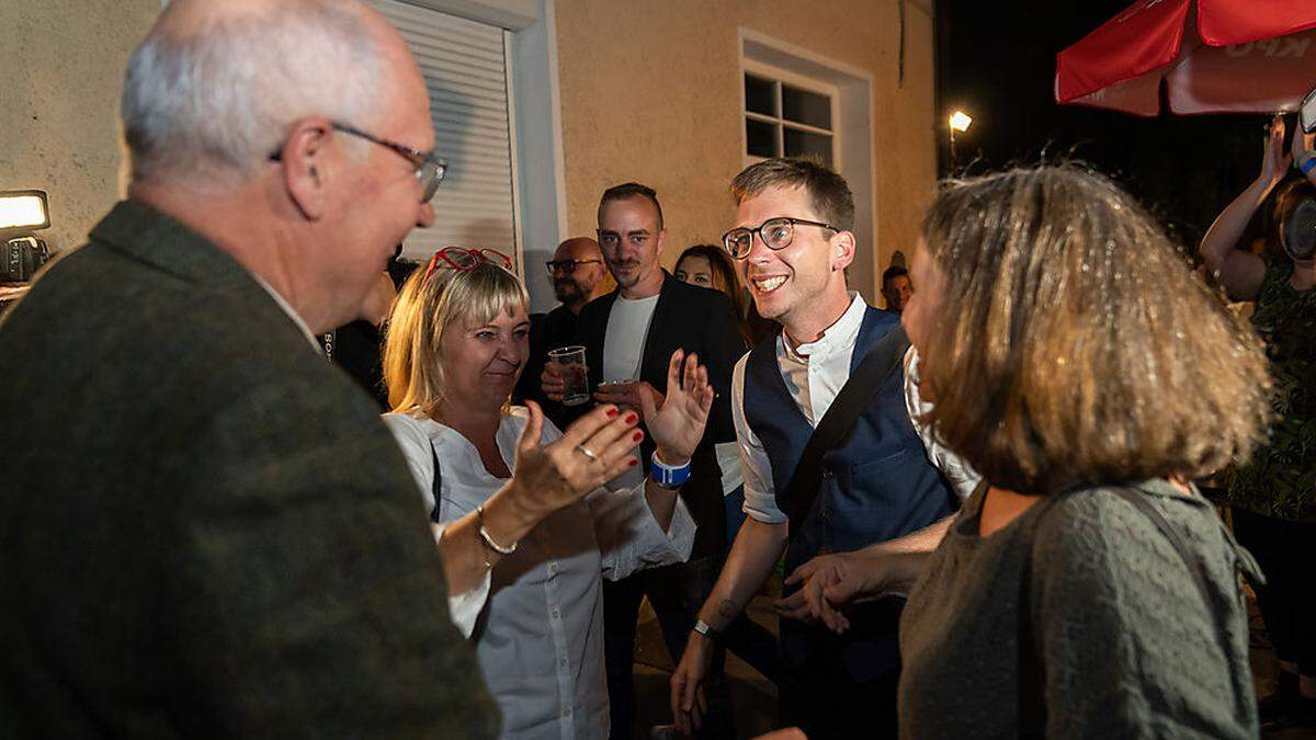 Das Herz der KPÖ: Ernest Kaltenegger, Claudia Klimt-Weithaler, Robert Krotzer und Elke Kahr