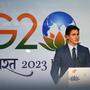 Trudeau war für den G20-Gipfel nach Indien gereist.