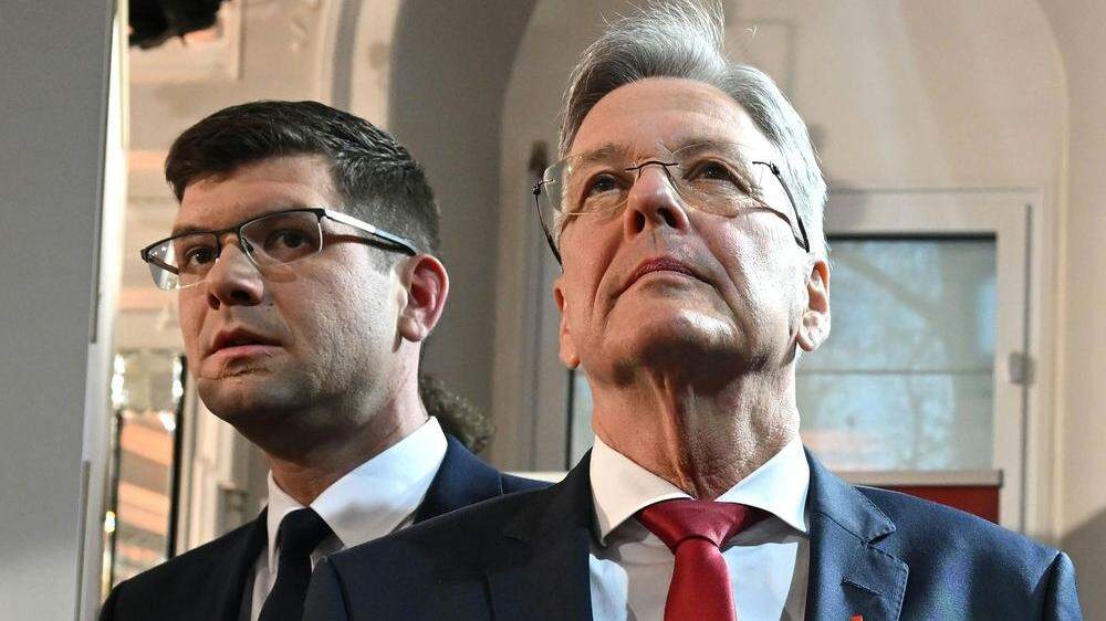 LH Peter Kaiser (SPÖ) erhielt doppelt so viele Vorzugsstimmen wie Martin Gruber (ÖVP)