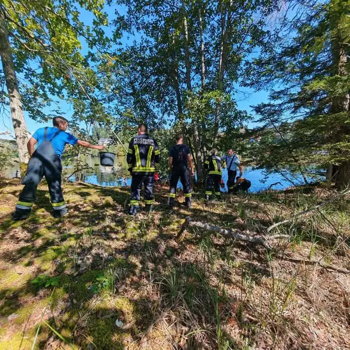 Die Feuerwehren von Moosburg und Krumpendorf standen im Einsatz