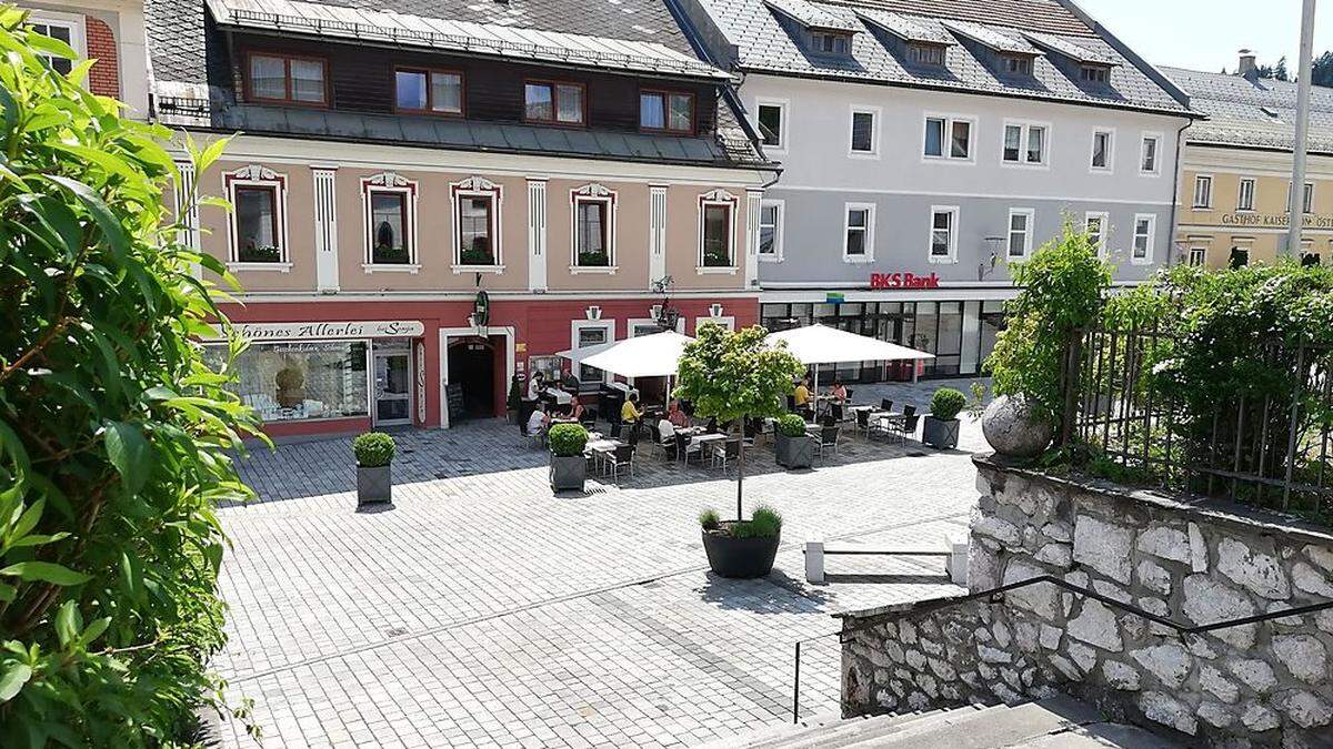 Der Hermagorer Hauptplatz soll mit Veranstaltungen von Vereinen bespielt werden